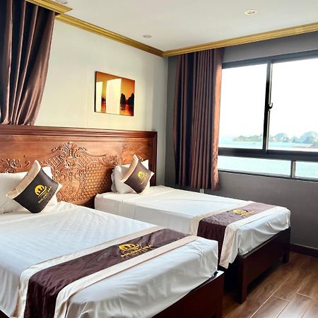 Golden Sea Halong Hotel Hạ Long-öböl Kültér fotó