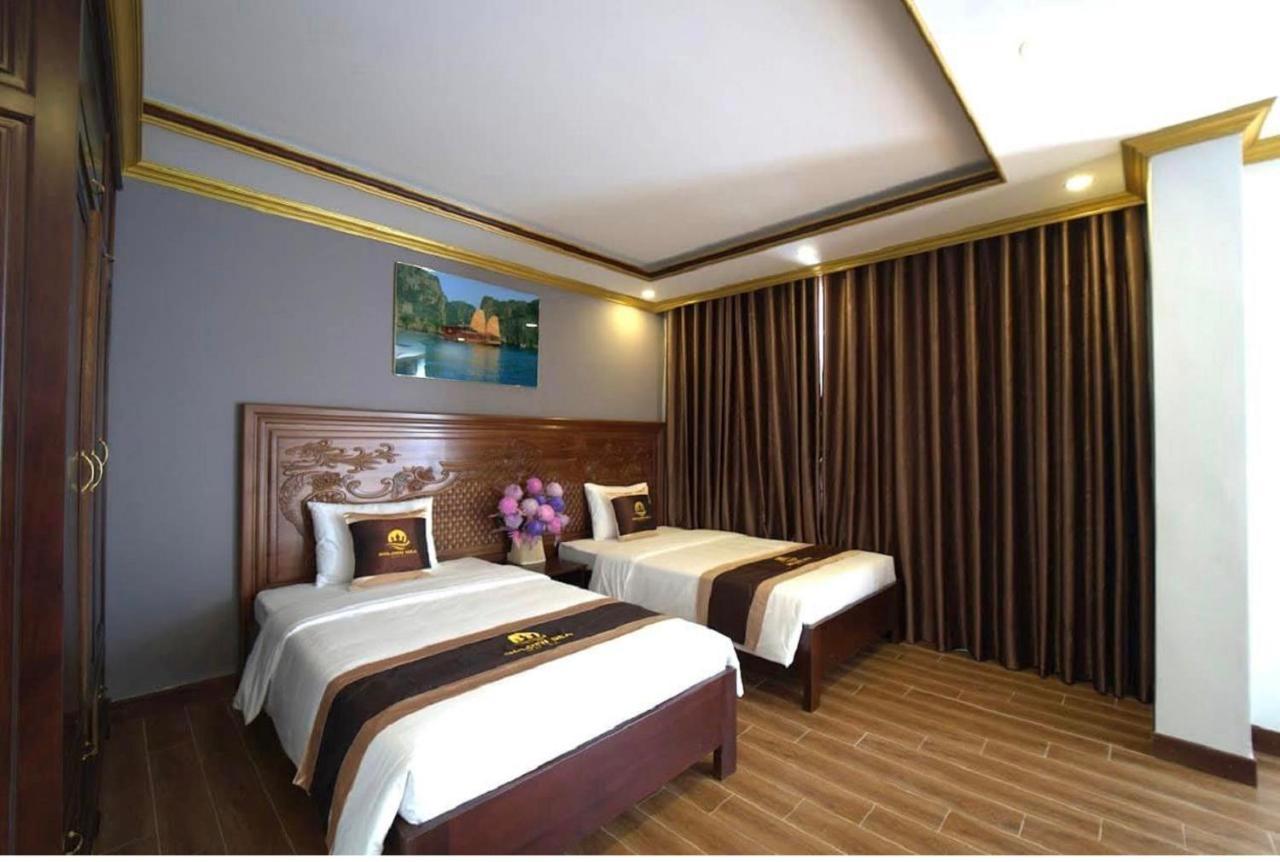 Golden Sea Halong Hotel Hạ Long-öböl Kültér fotó