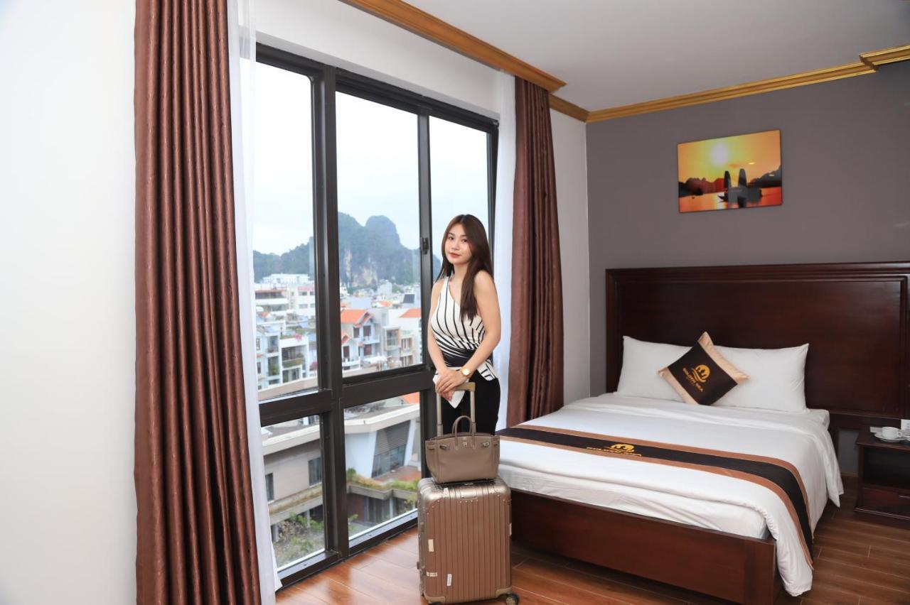 Golden Sea Halong Hotel Hạ Long-öböl Kültér fotó