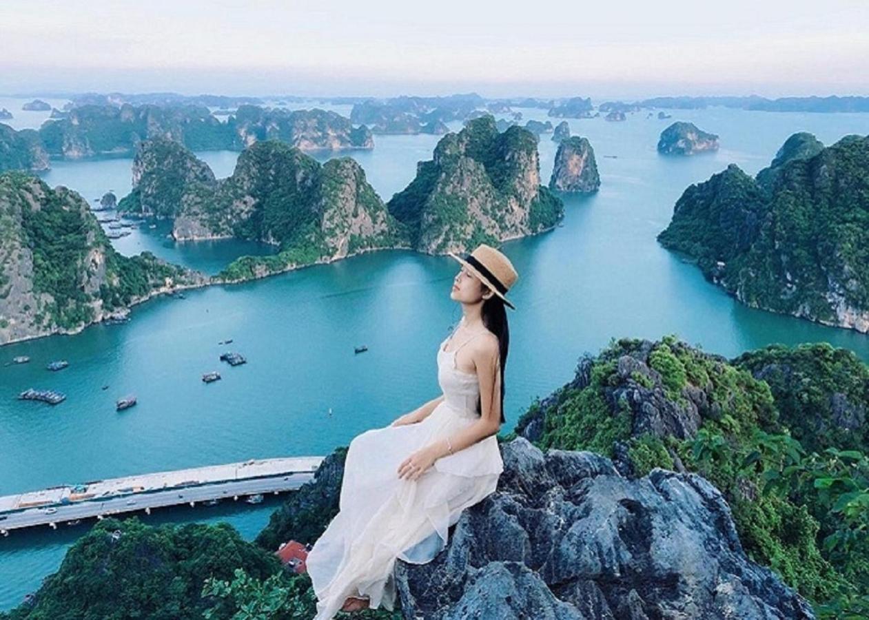 Golden Sea Halong Hotel Hạ Long-öböl Kültér fotó