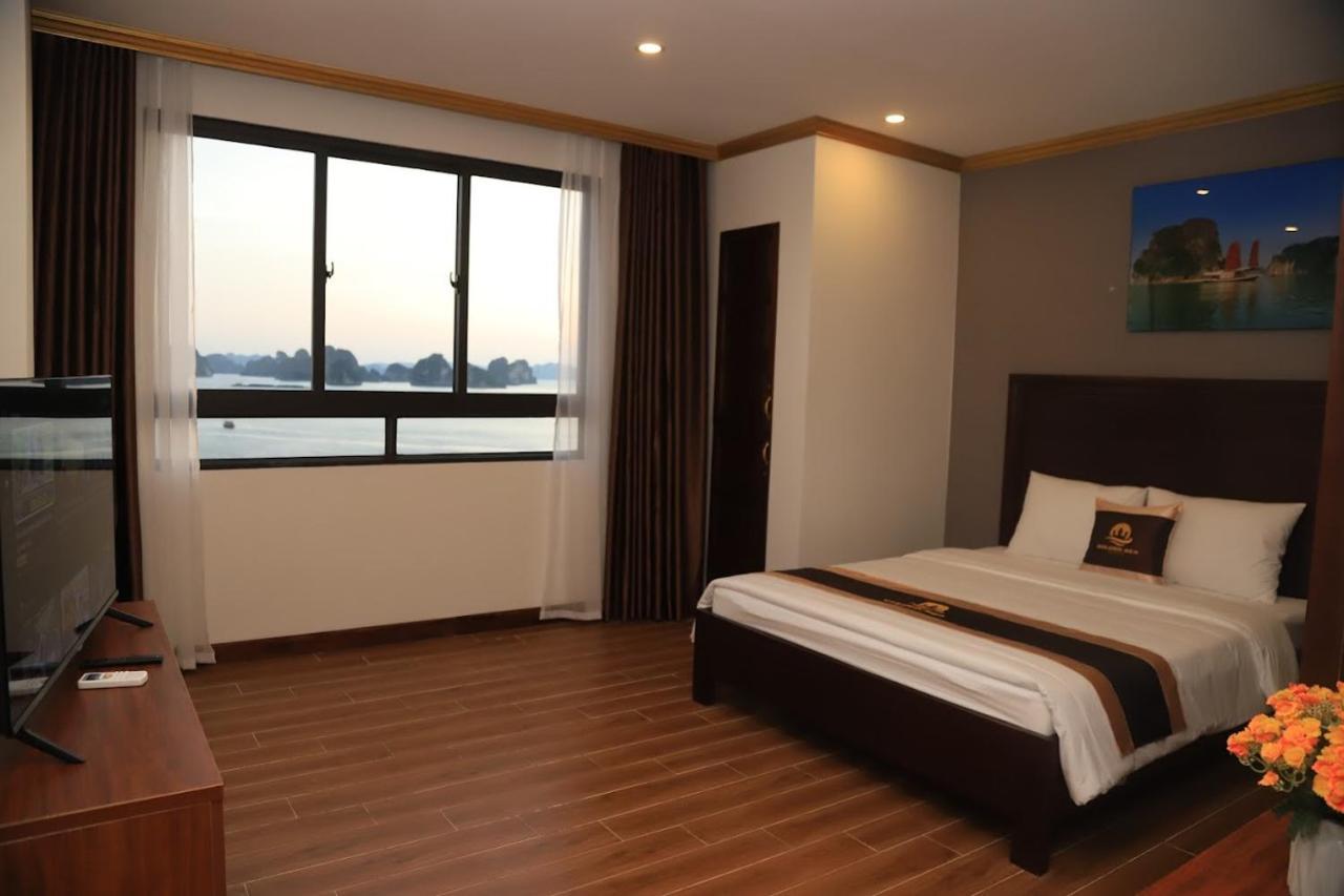 Golden Sea Halong Hotel Hạ Long-öböl Kültér fotó